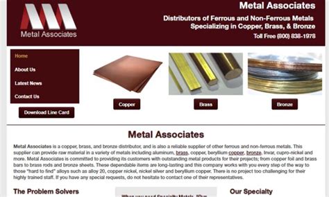 Copper, Bronze & Brass Supplier 